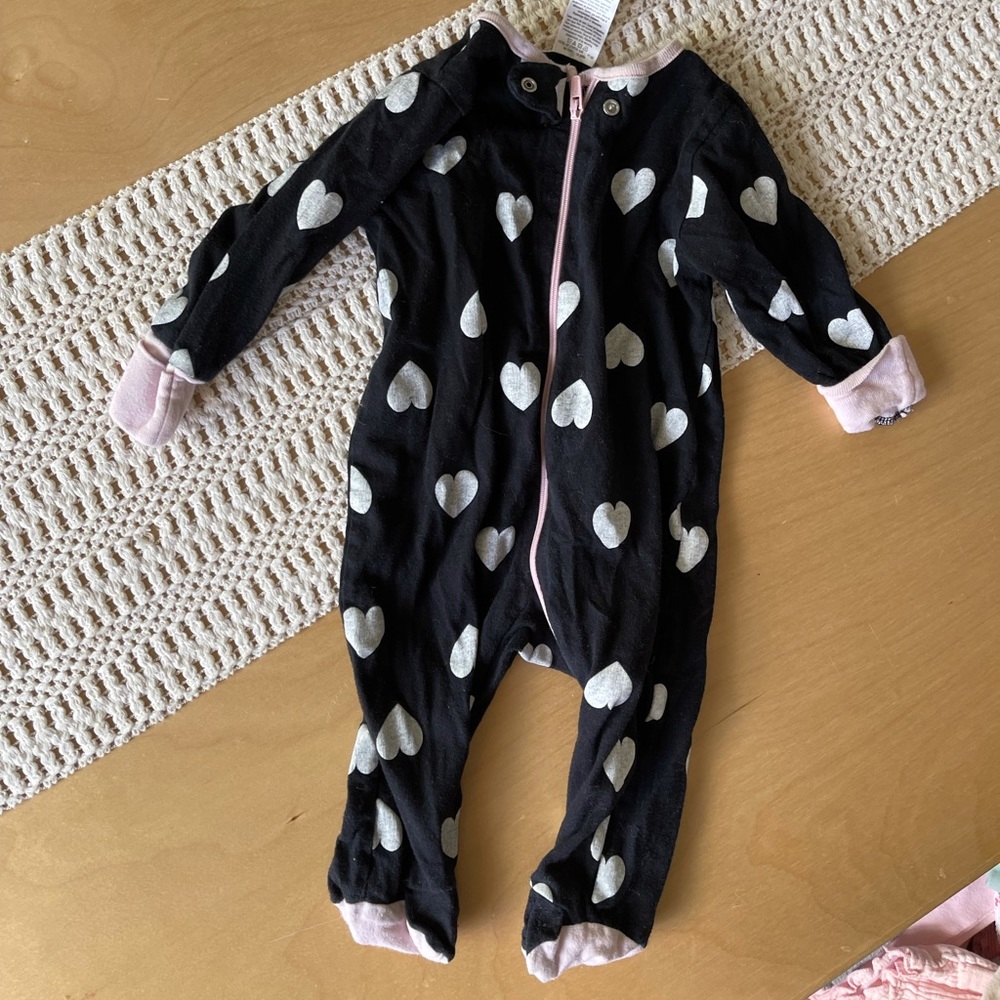 Zipper pajamas size 0-3